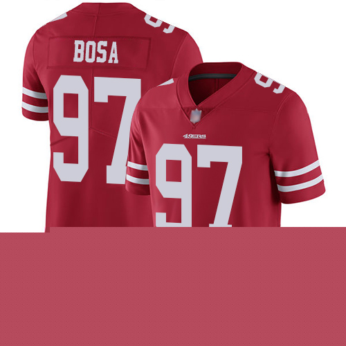 San Francisco 49ers Limited Red Men Nick Bosa Home NFL Jersey #97 Vapor Untouchable->youth nfl jersey->Youth Jersey